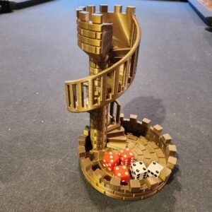 Torre Lanzadados Medieval para D&D Espiral
